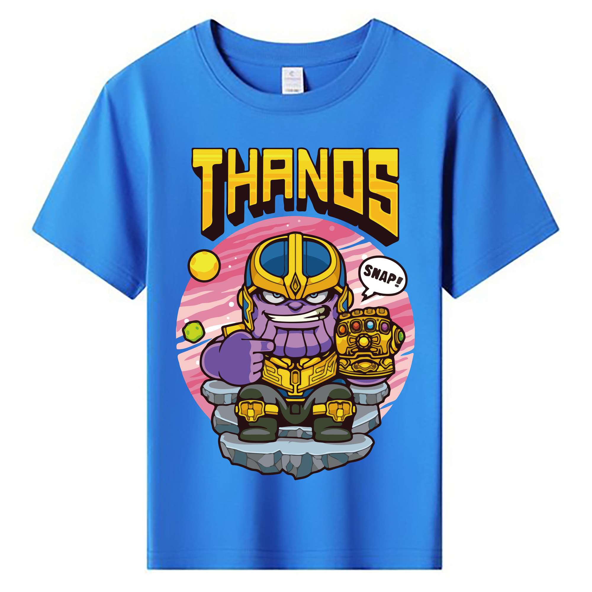 （画像用） アベンジャーズ The Avengers 綿100％キッズTシャツ（フロントプリント）